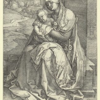 Dürer — Virgin and Child by a Wall (1514) | Poster 24x36