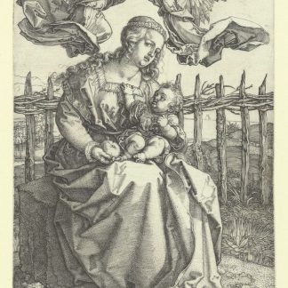 Dürer — Virgin Crowned by Two Angels (1518) | Poster 18x24