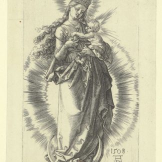 Dürer — Virgin on the Crescent Moon (1508) | Tote