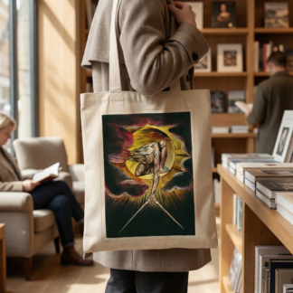 Ancient of Days tote mockup