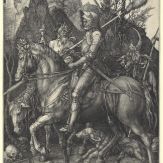 Dürer — Knight, Death and the Devil (1513) | Poster 18x24